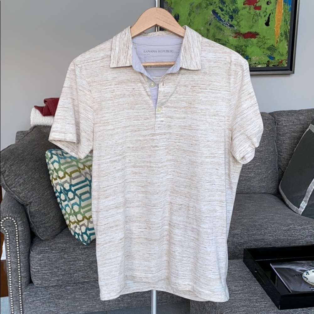 Banana Republic Short-Sleeve Polo